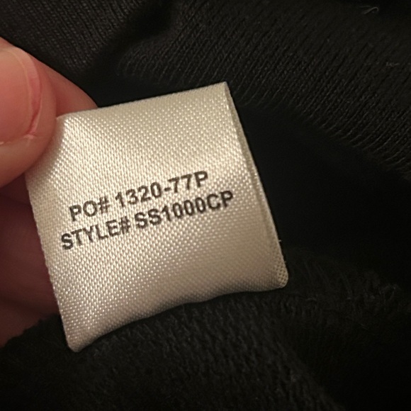 NWOT Lone Oak Brewing Co Black Long Sleeve Shirt with Tree Logo, size XL - Picture 7 of 7